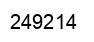 Number 249214 black image