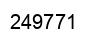 Number 249771 black image