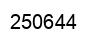 Number 250644 black image
