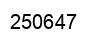Number 250647 black image