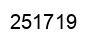 Number 251719 black image
