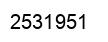 Número 2531951 imagen negro