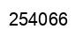 Number 254066 black image