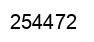 Número 254472 imagen negro