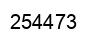 Número 254473 imagen negro