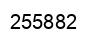 Number 255882 black image