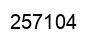 Number 257104 black image