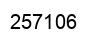 Number 257106 black image