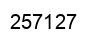 Number 257127 black image