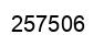 Número 257506 imagen negro