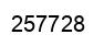 Number 257728 black image
