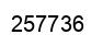 Número 257736 imagen negro