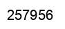 Número 257956 imagen negro