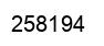 Number 258194 black image