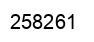 Número 258261 imagen negro