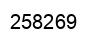 Número 258269 imagen negro