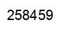 Number 258459 black image