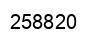 Número 258820 imagen negro
