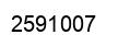 Number 2591007 black image