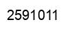 Number 2591011 black image