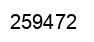 Number 259472 black image