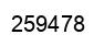 Number 259478 black image