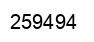 Número 259494 imagen negro
