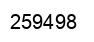 Número 259498 imagen negro