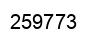 Número 259773 imagen negro