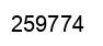 Número 259774 imagen negro