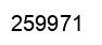 Number 259971 black image