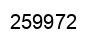 Number 259972 black image