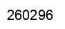 Number 260296 black image