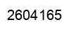 Number 2604165 black image