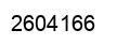Number 2604166 black image