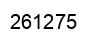 Number 261275 black image