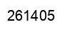 Número 261405 imagen negro