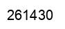 Number 261430 black image