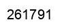 Number 261791 black image