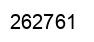 Number 262761 black image