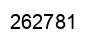 Number 262781 black image