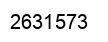 Number 2631573 black image