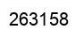 Number 263158 black image