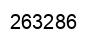 Number 263286 black image