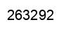Number 263292 black image