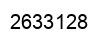 Número 2633128 imagen negro