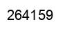 Number 264159 black image