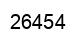 Número 26454 imagen negro