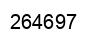 Number 264697 black image