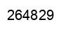 Number 264829 black image